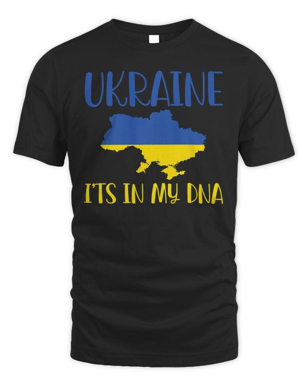 Ukrainian US Flag Patriotic Support Ukraine Fighting Tee Premium T-Shirt