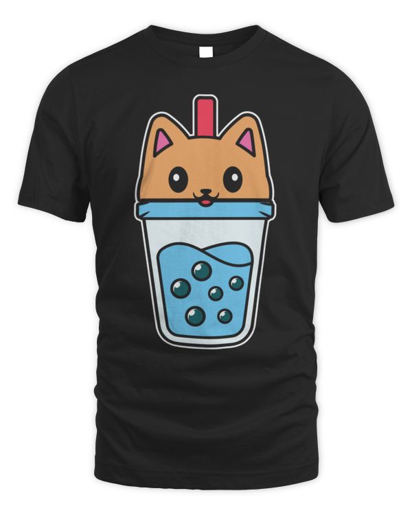 Buy Now cat quote boba tea cat bubble tea kawaii anime t-shirt