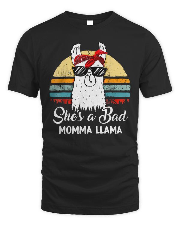 Mommy Gifts T-Shirt Mama Llama T-Shirt