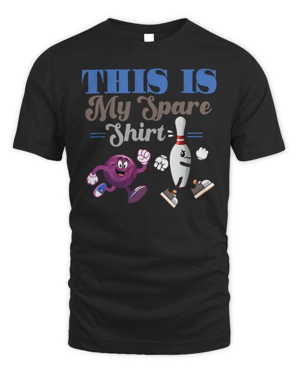 This Is My Spare Shirt Funny Bowling Shirt T-Shirt