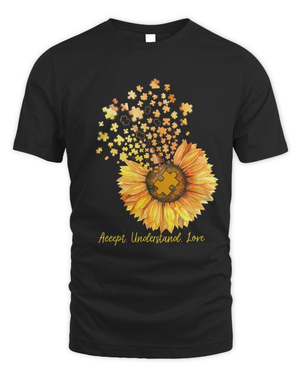 Autism Sunflower Accept Understand Love