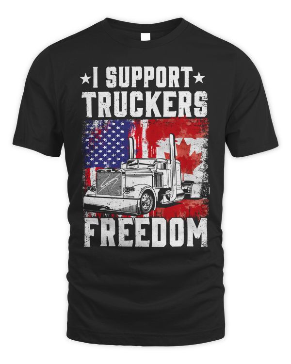 I Support Truckers Freedom 2022 Shirt T-Shirt