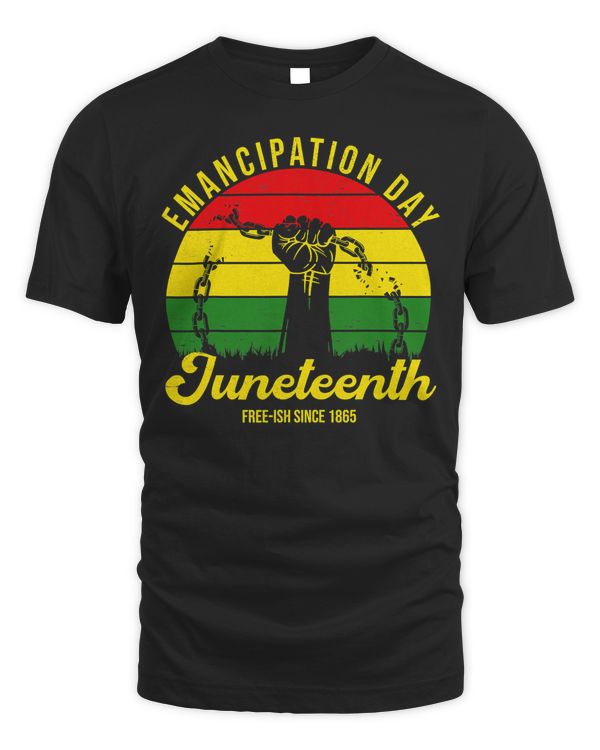 Awesome Juneteenth Shirt Emancipation Day 1865 Independence