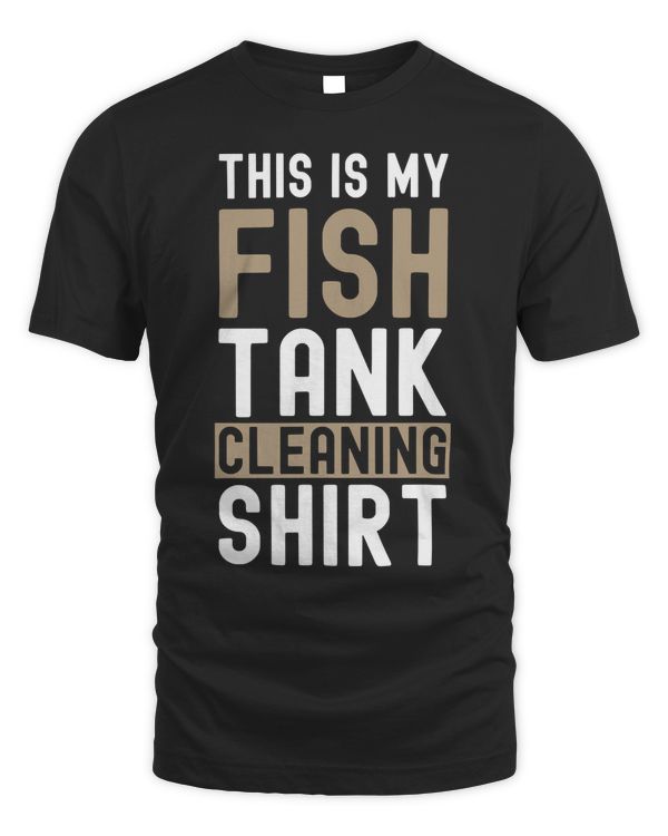 Aquarist Fishkeeping Aquarium T-Shirt Gift for Fishkeeper