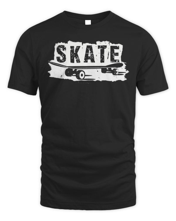 SKATE Cool Skateboard Vintage Ramp Skateboarder Hoodie Pullover Hoodie