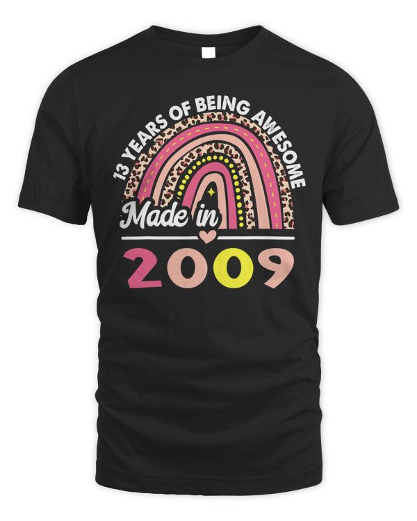 13 Years Old Gifts 13th Birthday Born in 2009 Women Girls