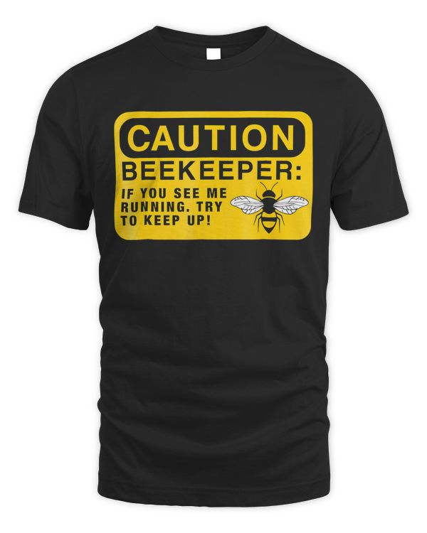 Beekeeping Gift Funny Beekeeping Shirt Caution Beekeeper