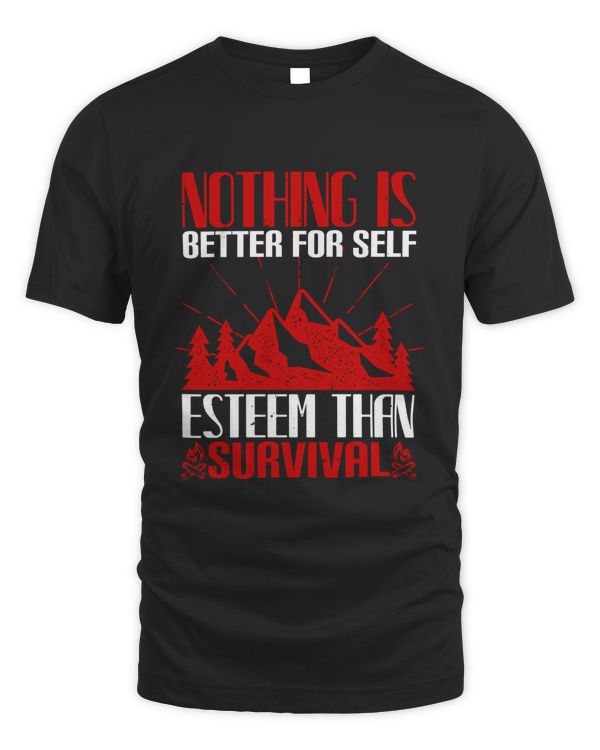 Nothing is better for self-esteem than survival-01