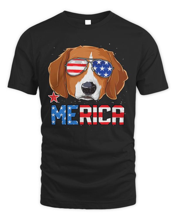 Beagle 4th of July Merica Sunglasses Men USA American Flag 51 Dog Lover