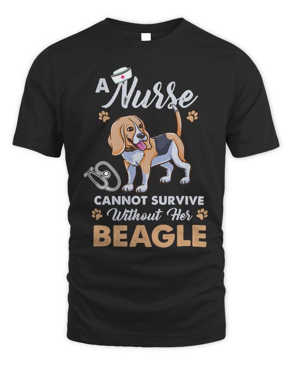 Beagle A Nurse Cannot Survive Without Her Beagle 240 Dog Lover