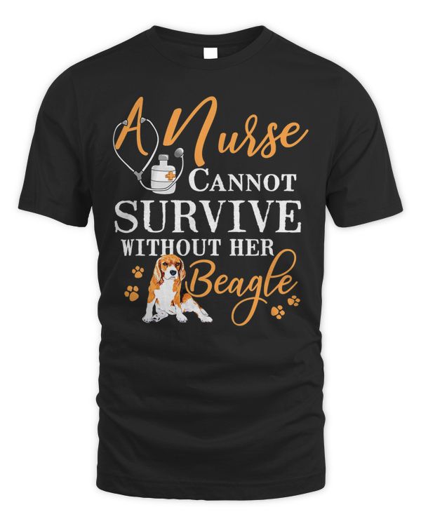 Beagle A Nurse Cant Survive Without Her Beagle 50 Dog Lover