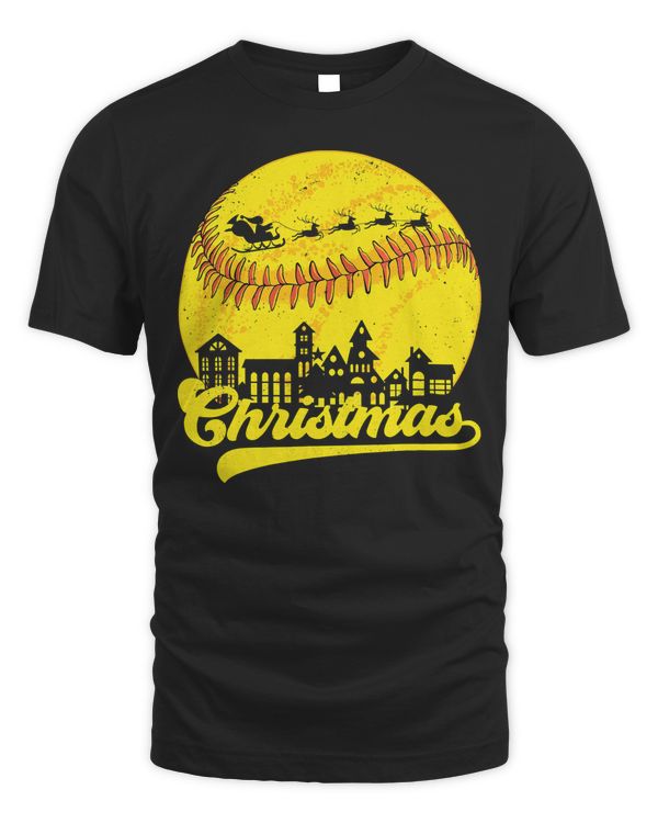 Softball p1MZ Softball Christmas Pajama Merry Xmas Softball Lover 76