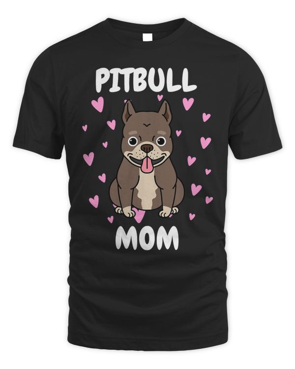 Pitbull Dog American Pitbull Mom Mummy Mama Mum Mommy Mothers Day 96