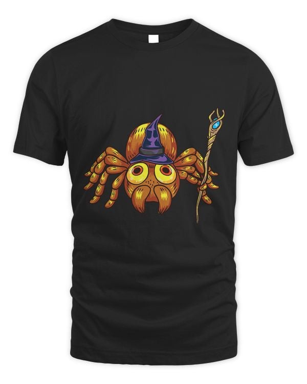 Kawaii Tarantula Wizard Funny Spider Lover T-Shirt