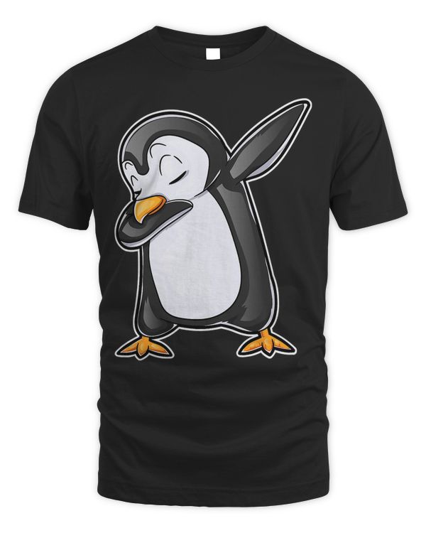 Dabbing Penguin T Shirt Dab Dance Bird Funny Gifts T-shirt