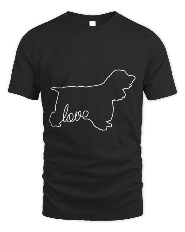 Cocker Spaniel Love Dog Lover Dog Mom Dog Dad T-Shirt