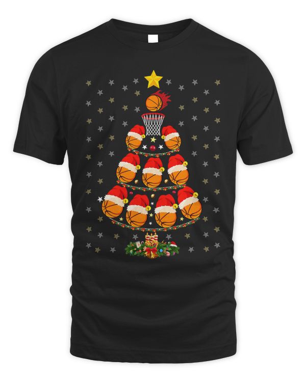Basketball Christmas Basketball Tree for Basketball Players Coaches 166