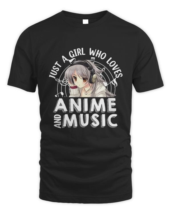 RD Anime Art For Women Teen Girls Anime Merch Music Anime Lover Shirt