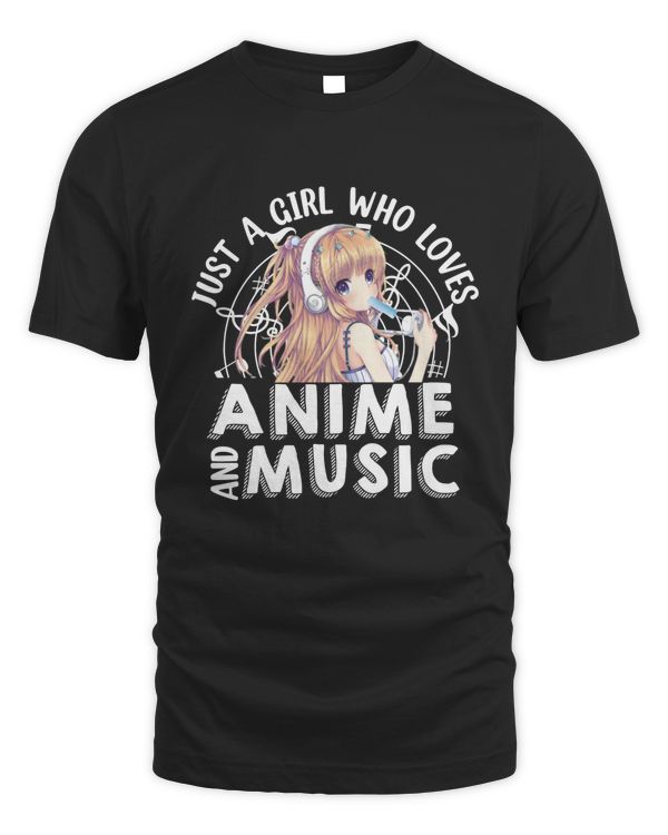 RD Anime Art For Women Teen Girls Anime Merch Music Anime Lover Shirt