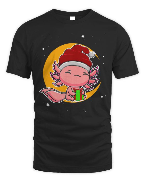 Axolotl Christmas Cute Kawaii Japanese Anime Manga Santa 23