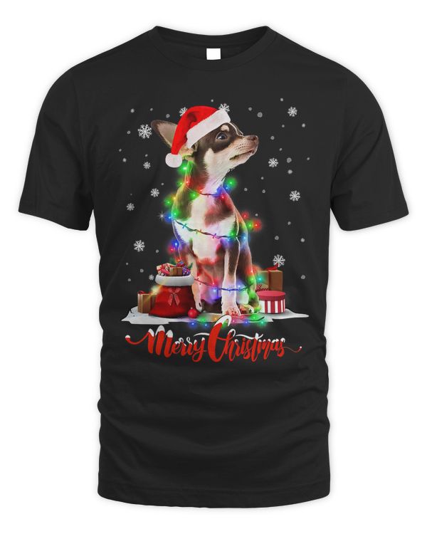 Chihuahua Animal Merry Christmas Animal Lover 143