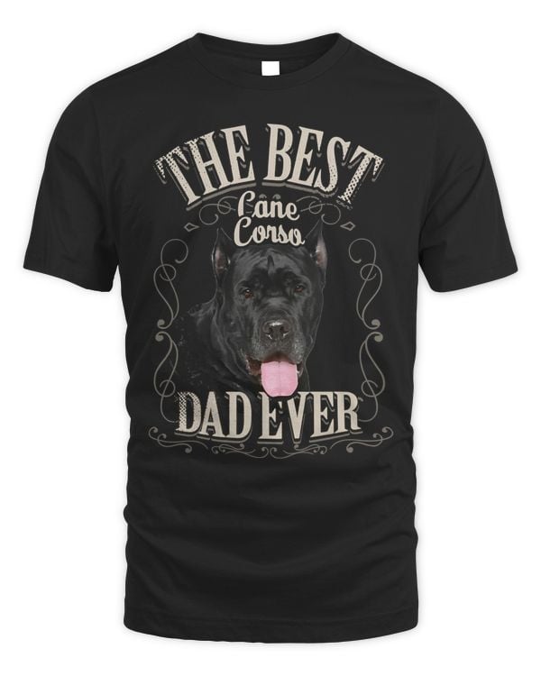 Best Cane Corso Dad Ever Funny Italian Mastiff Gifts Vintage Pullover Hoodie