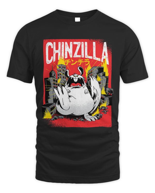 Chinzilla Funny Chinchilla Graphic Chinchilla Lover Gift T-Shirt