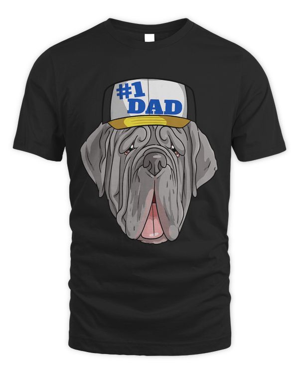 Neapolitan Mastiff 1 Dad Father's Day T-Shirt