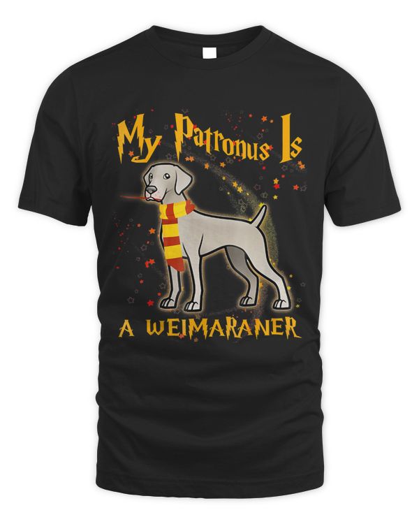 My patronus is WEIMARANER - WEIMARANER Dog Gift T-Shirt