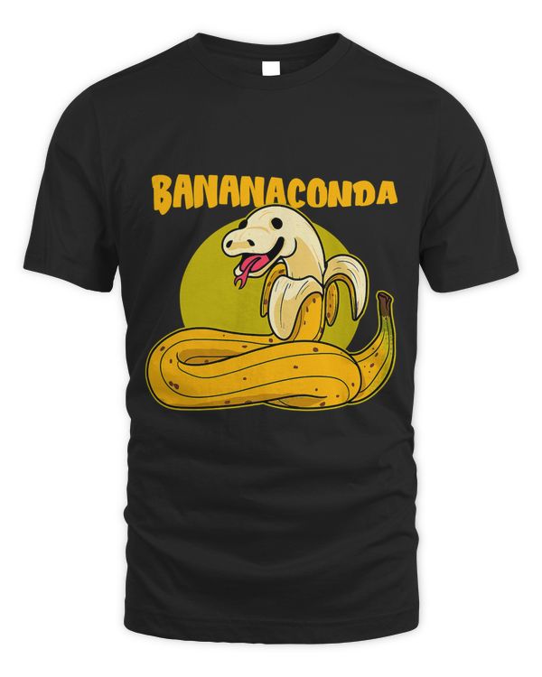 Bananaconda Anaconda Python Cute Snake with Banana Pyjama T-Shirt