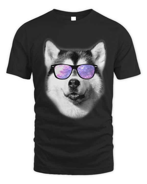 Cool Siberian Husky T Shirt Gift for Men Women Boys & Girls