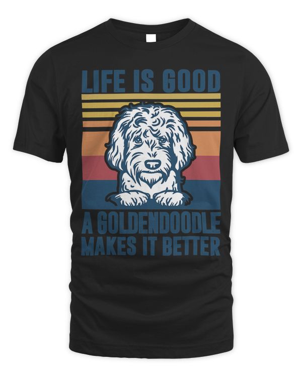 Goldendoodle Gifts For Women Men Dog Dad Mom Goldendoodle T-Shirt