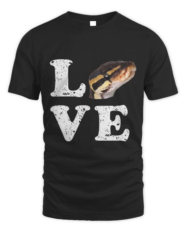 I Love my Ball Python T-shirt  Pet Snake Lovers Gift