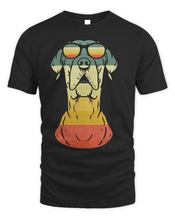 Cool Great Dane Owner Gifts Dogs Retro Vintage T-Shirt