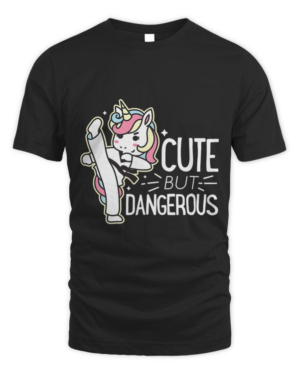 Cute Dangerous Karate Taekwondo Shirt Funny Gifts T-Shirt