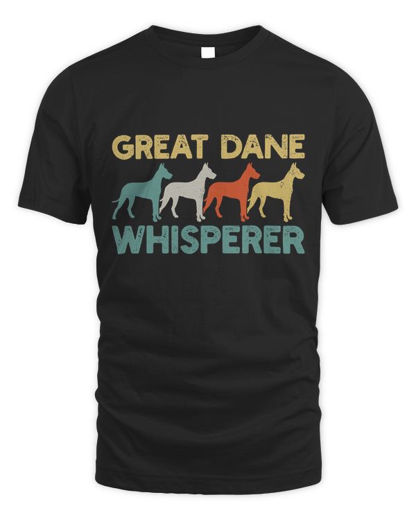 Great Dane Dog Retro T-Shirt