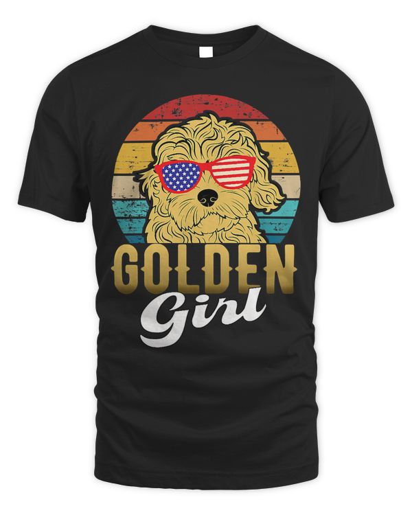 Goldendoodle Puppy  Labradoodle USA Girls & Womens Premium T-Shirt