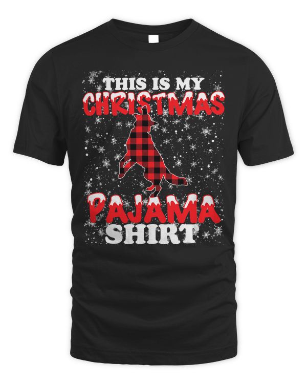 German Shepherd Dog Christmas Dog This is My Xmas Pajama 206 Dog Mom Dog Dad