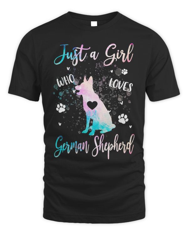 German Shepherd Dog Just A Girl Who Loves German Shepherd Dog Lover 140 Dog Mom Dog Dad