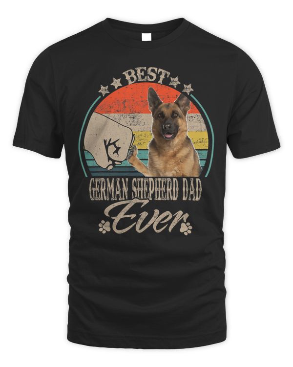 German Shepherd Dog Dog Lover Best German Shepherd Dad Ever 132 Dog Mom Dog Dad