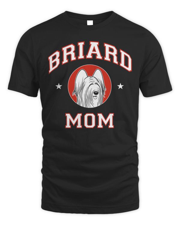 Briard Mom T-Shirt