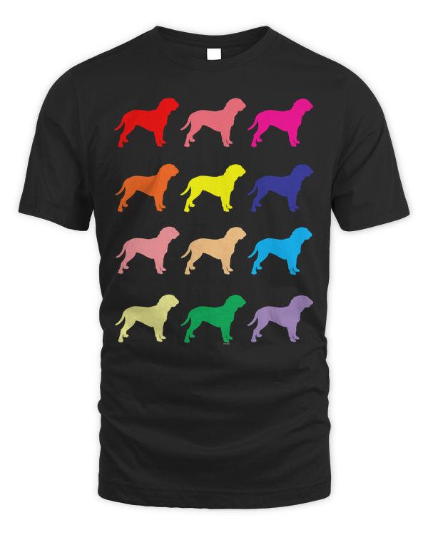 Bullmastiff dog lovers dog pop art gift t shirt