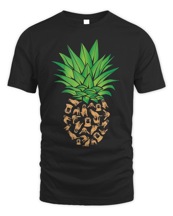 Bullmastiff Dog, Pineapple Tank Top