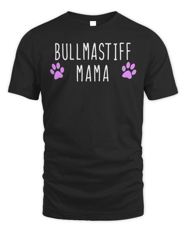 Bullmastiff Mama Funny Dog Lover Gift Christmas T-Shirt