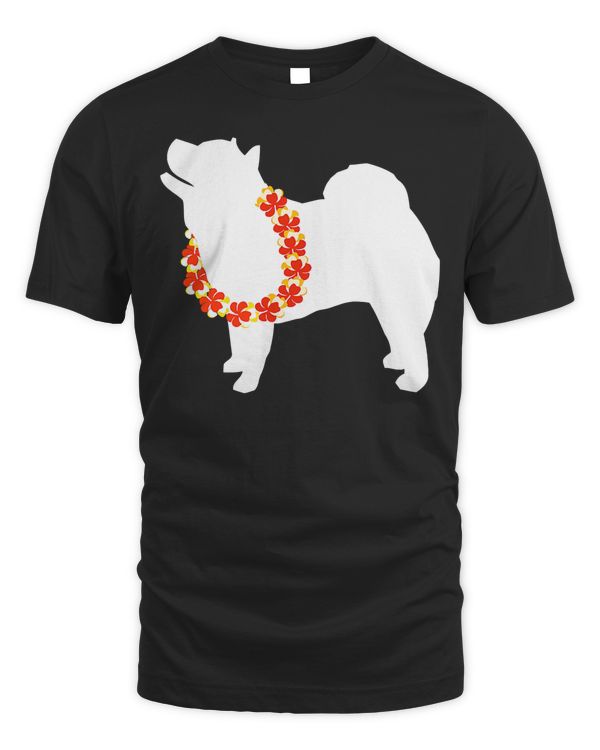 Chow Chow Aloha Hawaiian Lei Dog T-Shirt