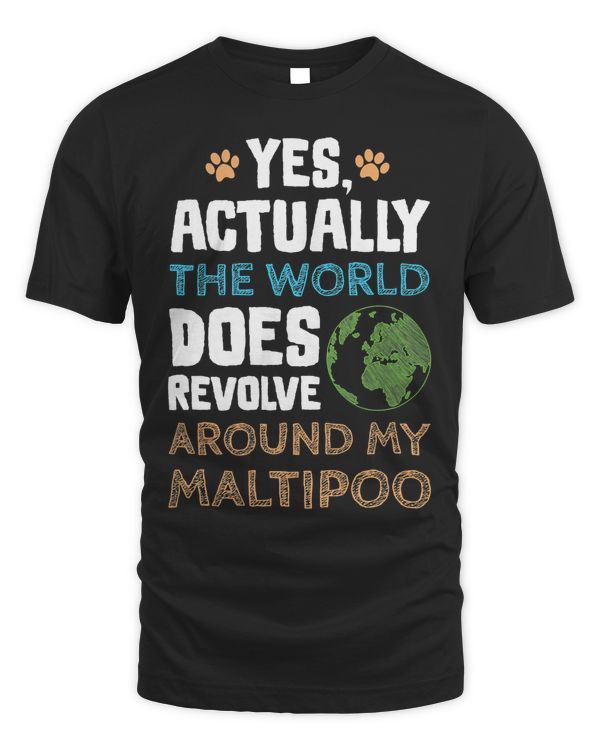 Funny Maltipoo Dog Gifts Maltipoo Dog Lover T-Shirt