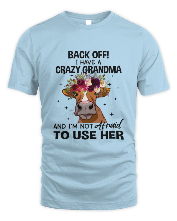 Cow Lovers Unite! - Hilarious Apparel for Proud Grandkids with Crazy Grandmas!