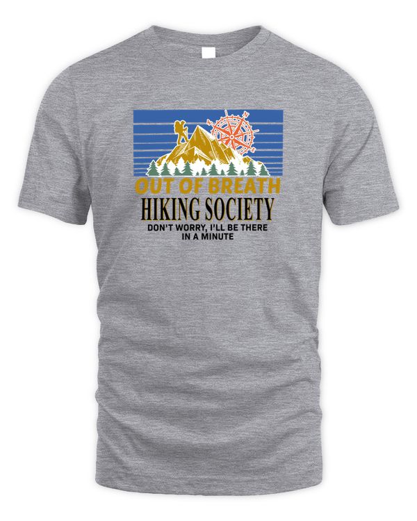 Out Of Breath Hiking Society Vintage