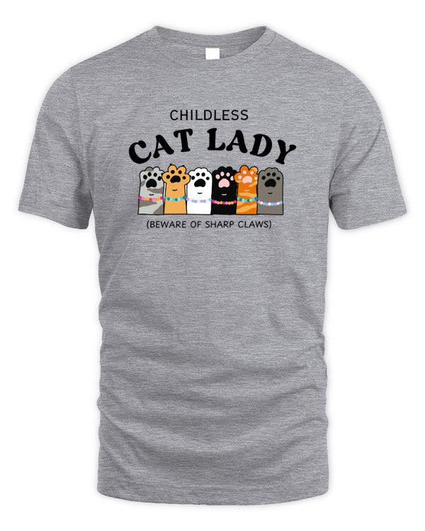 Childless Cat Lady Cat Lovers Vintage