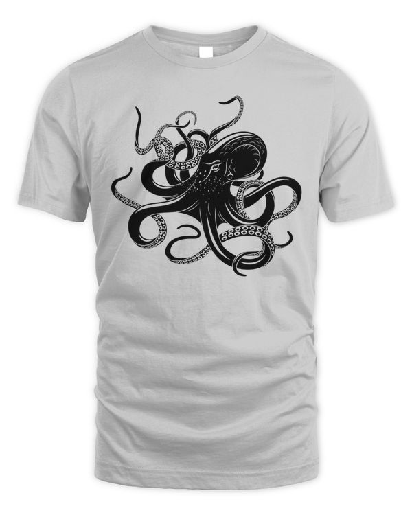 Octopus Tshirt, Hoodie, Tshirt For Man, Cooler Tshirt, Gift For Dad, Father